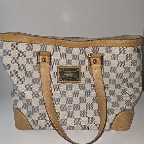 Louis Vuitton Damier Azure Hampstead w/COA - Picture 3 of 10
